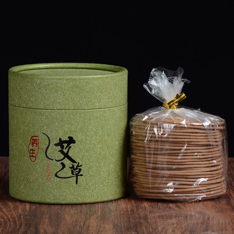 Sandalwood Coil Incense 48 Sandalwood Agarwood Wormwood 4 Hours Coil Incense Aromatherapy Health Incense Household - Image 1